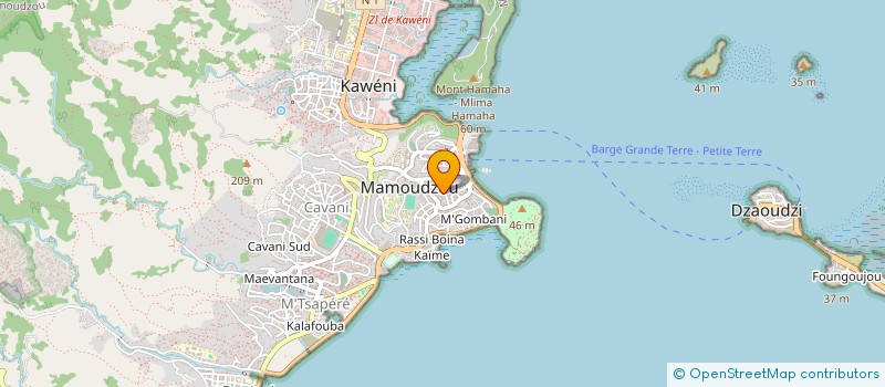 localisation de l'entreprise MADAME ROUKIA ABDALLAH  MAMOUDZOU