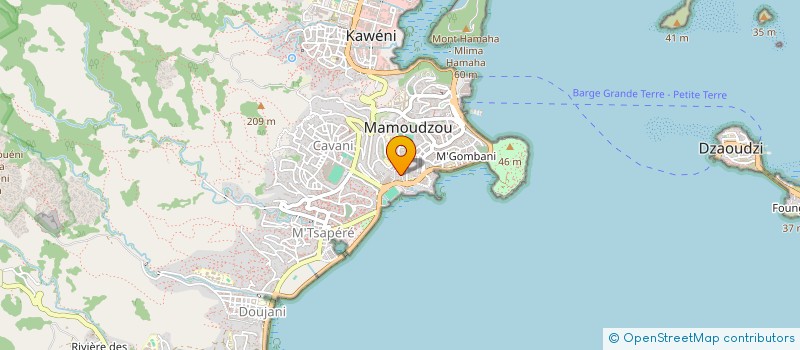 localisation de l'entreprise MADAME ROUKIA AHMED à MAMOUDZOU
