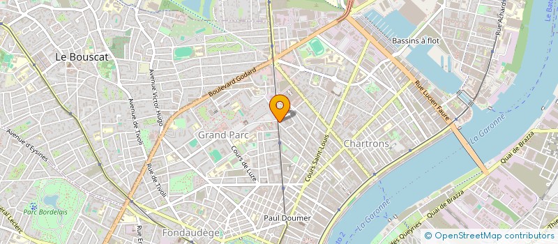 localisation de l'entreprise MADAME ROUKIA EL AOUNI  BORDEAUX