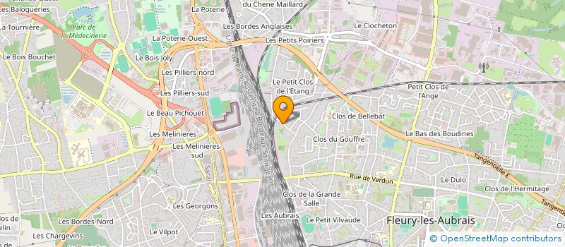 localisation de l'entreprise MADAME ROULA AL KYYAL à FLEURY-LES-AUBRAIS