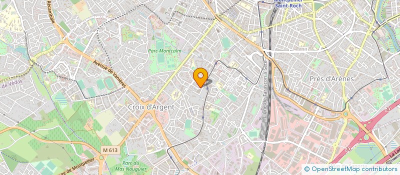 localisation de l'entreprise MADAME ROULA NABULSI à MONTPELLIER