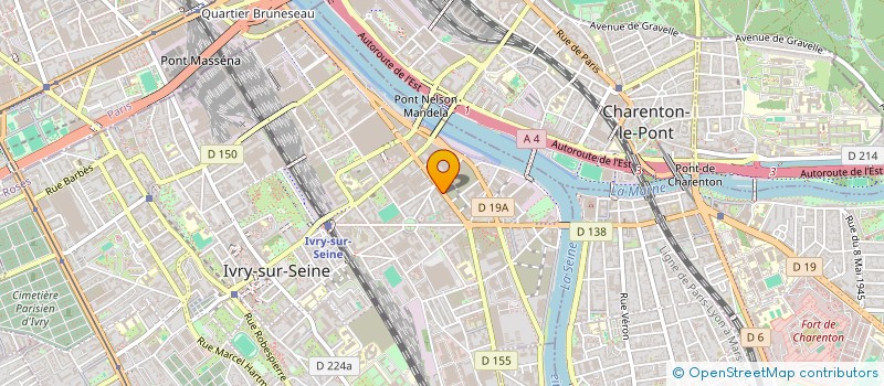 localisation de l'entreprise MADAME ROUSHMINA GHEESAH  IVRY-SUR-SEINE