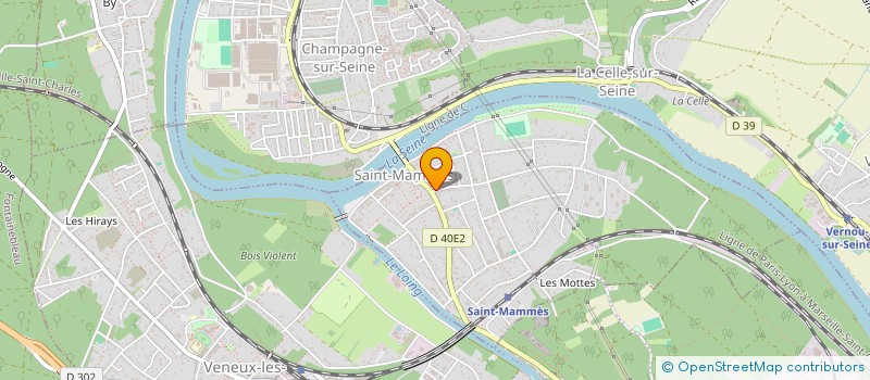 localisation de l'entreprise MADAME ROUX PETIT à SAINT-MAMMES