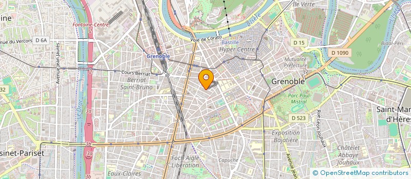 localisation de l'entreprise MADAME ROUX THUILLER  GRENOBLE