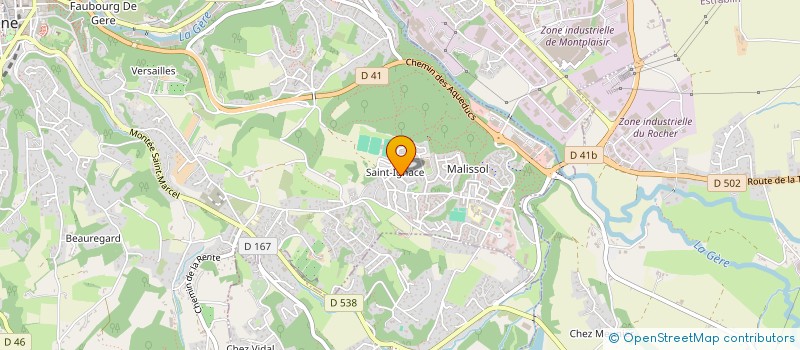 localisation de l'entreprise MADAME ROUZANNA AVAKIAN  VIENNE