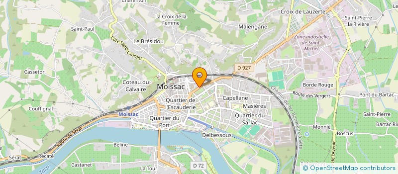 localisation de l'entreprise MADAME ROUZANNA BAGHDASSARIAN à MOISSAC