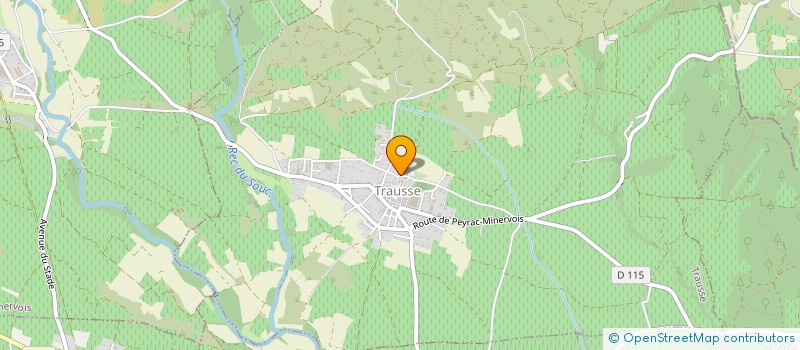 localisation de l'entreprise MADAME ROWENA COXWELL à CAUNES-MINERVOIS