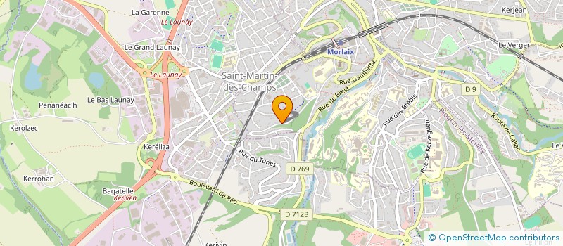 localisation de l'entreprise MADAME ROXANA GARCIA  PLOUIGNEAU