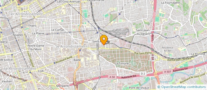 localisation de l'entreprise MADAME ROXANA HASHEMI à MARSEILLE