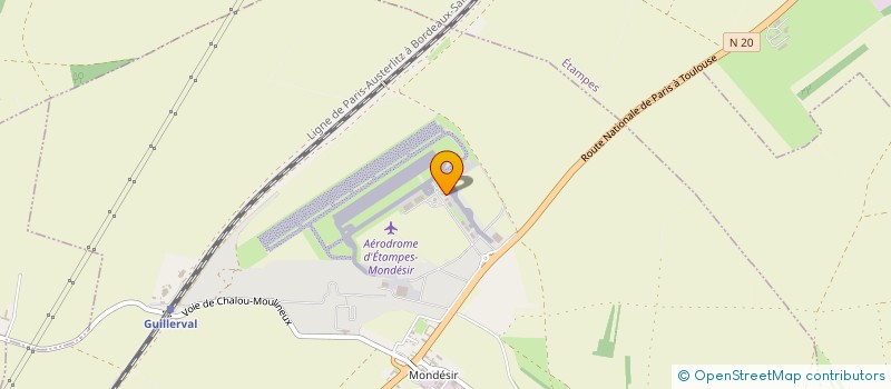 localisation de l'entreprise MADAME ROXANA NECULA  GUILLERVAL