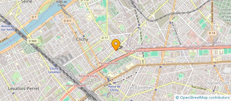 localisation de l'entreprise MADAME ROXANA NEGRU à CLICHY