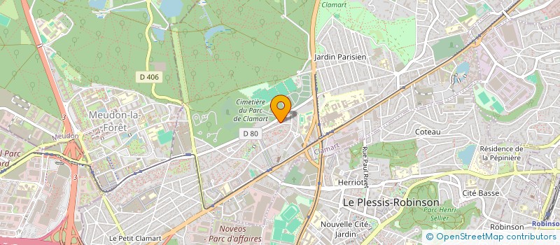 localisation de l'entreprise MADAME ROXANA POTOCKA à CLAMART