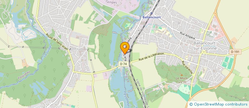 localisation de l'entreprise MADAME ROXANA SPERIATU  BALLANCOURT-SUR-ESSONNE