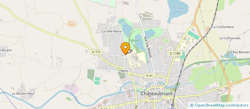 localisation de l'entreprise MADAME ROXANA VARTIC  CHATEAUBRIANT