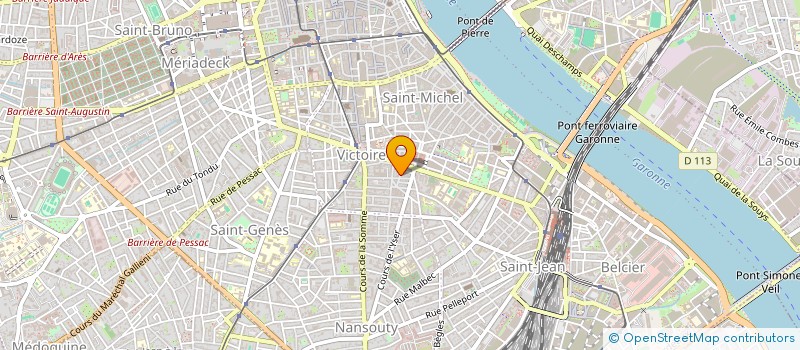 localisation de l'entreprise MADAME ROXANE ABEKHZER  BORDEAUX