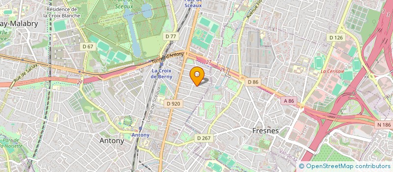 localisation de l'entreprise MADAME ROXANE AGUILAR à ANTONY