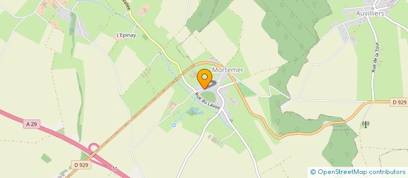 localisation de l'entreprise MADAME ROXANE ALIE  MORTEMER