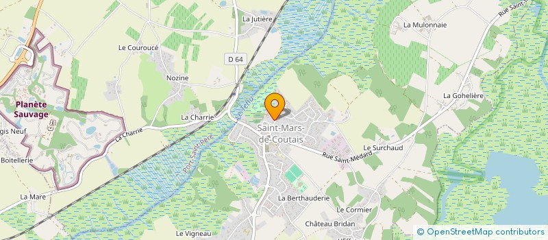 localisation de l'entreprise MADAME ROXANE ALLENO à SAINT-MARS-DE-COUTAIS