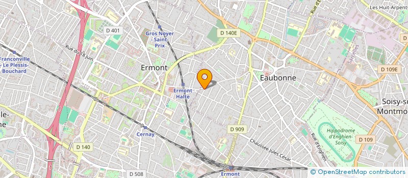 localisation de l'entreprise MADAME ROXANE AVEZARD à EAUBONNE