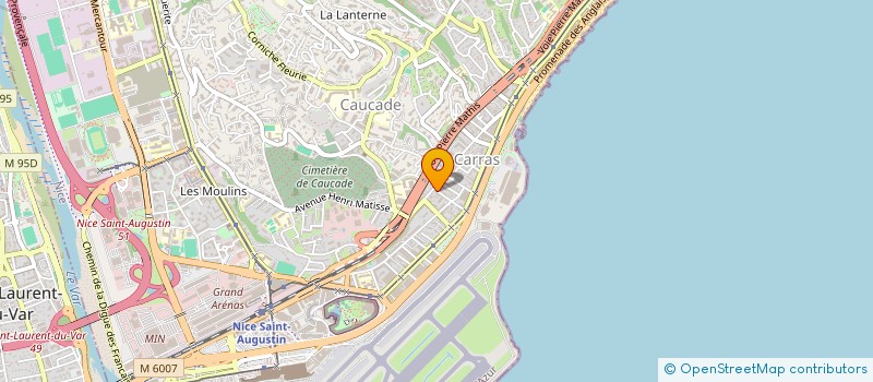 localisation de l'entreprise MADAME ROXANE BAUSELA  NICE