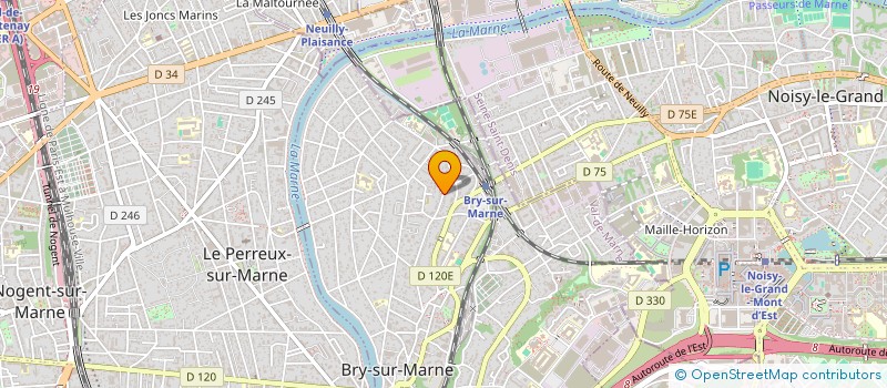 localisation de l'entreprise MADAME ROXANE BLEJEAN  BRY-SUR-MARNE