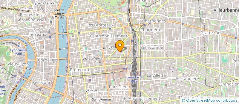 localisation de l'entreprise MADAME ROXANE BOUGRELLE  LYON