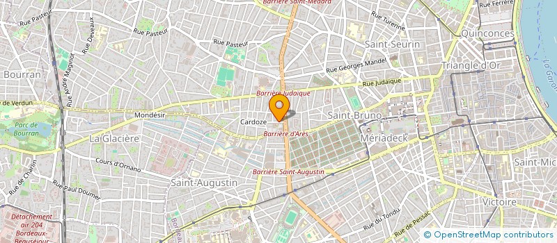 localisation de l'entreprise MADAME ROXANE BOUYSSOU à BORDEAUX