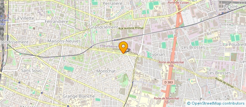 localisation de l'entreprise MADAME ROXANE BRANDS  SAINTE-FOY-LES-LYON