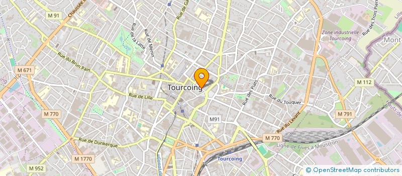 localisation de l'entreprise MADAME ROXANE CAMUS à TOURCOING