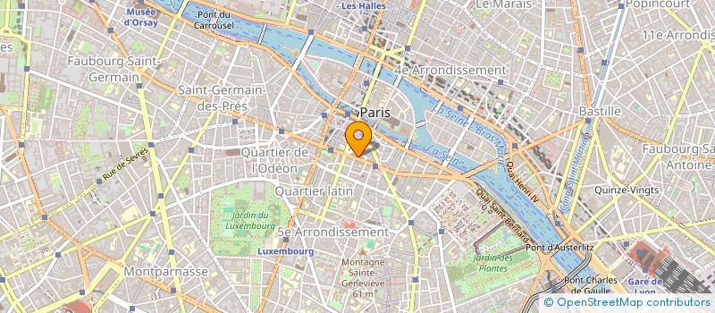 localisation de l'entreprise MADAME ROXANE CARCOPINO  PARIS