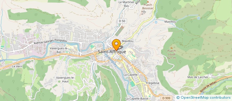 localisation de l'entreprise MADAME ROXANE CHALOINE  ROQUEFORT-SUR-SOULZON