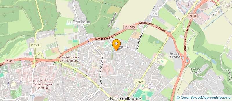 localisation de l'entreprise MADAME ROXANE COMBETTE  ISNEAUVILLE