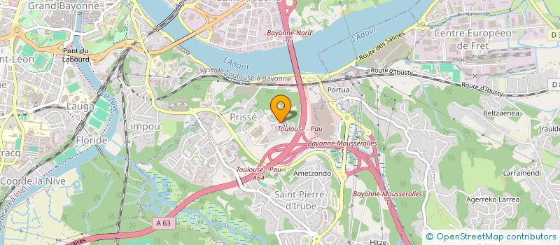 localisation de l'entreprise MADAME ROXANE CORDOBES à BAYONNE