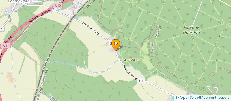 localisation de l'entreprise MADAME ROXANE DANES  SAINTE-MESME