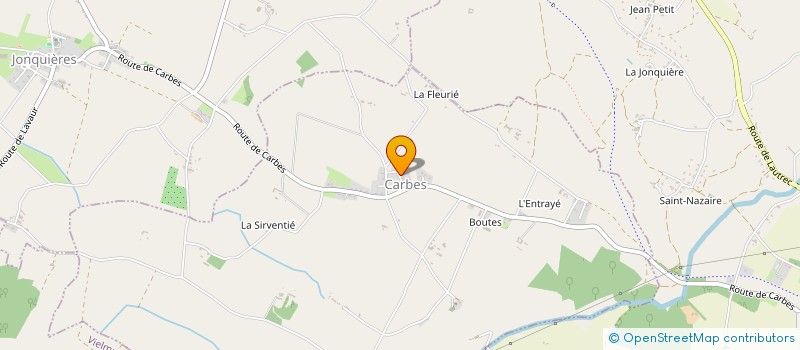 localisation de l'entreprise MADAME ROXANE DELPAS  CARBES