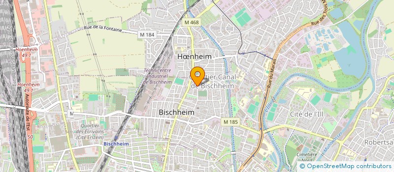 localisation de l'entreprise MADAME ROXANE DEUSCHER à BISCHHEIM