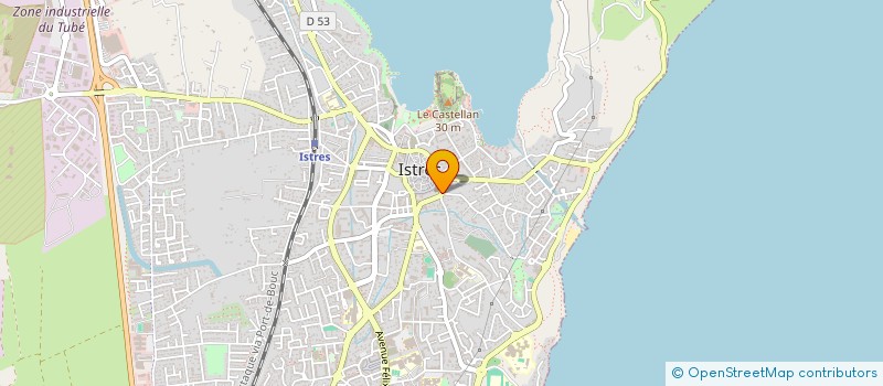 localisation de l'entreprise MADAME ROXANE DI PASQUALE  ISTRES