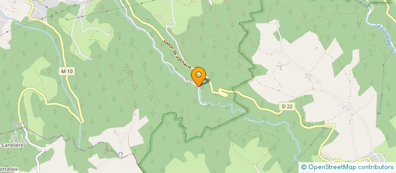 localisation de l'entreprise MADAME ROXANE DUCHESNE  LE CHAMBON-FEUGEROLLES