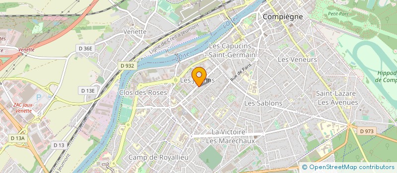 localisation de l'entreprise MADAME ROXANE DUFOUR à HYERES