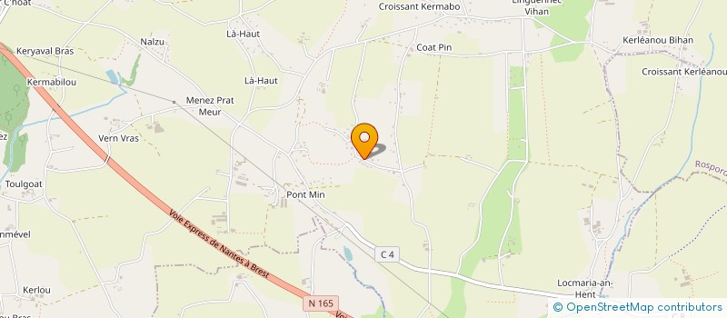 localisation de l'entreprise MADAME ROXANE FAGON  SAINT-YVI