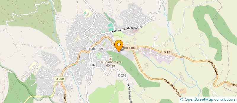 localisation de l'entreprise MADAME ROXANE FRAUSTI à FORCALQUIER
