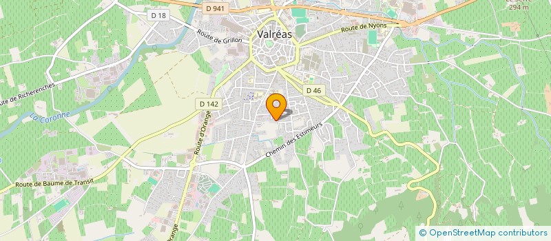 localisation de l'entreprise MADAME ROXANE FRAYSSE à VALREAS