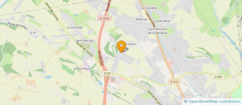 localisation de l'entreprise MADAME ROXANE GARCIA-GONZALEZ à CASTRES