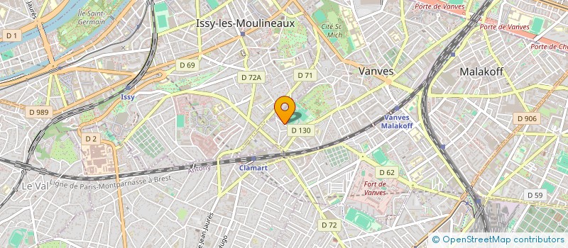 localisation de l'entreprise MADAME ROXANE GOUDARZI à VANVES