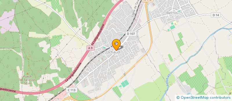 localisation de l'entreprise MADAME ROXANE GRAS  UCHAUD