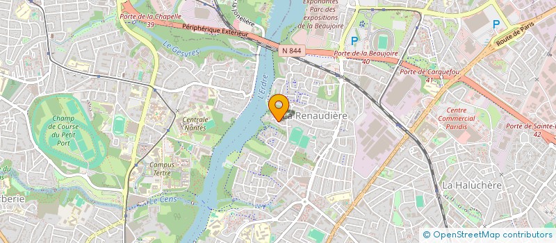 localisation de l'entreprise MADAME ROXANE HALTEBOURG  NANTES