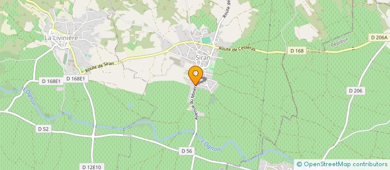 localisation de l'entreprise MADAME ROXANE HARION  AZILLANET