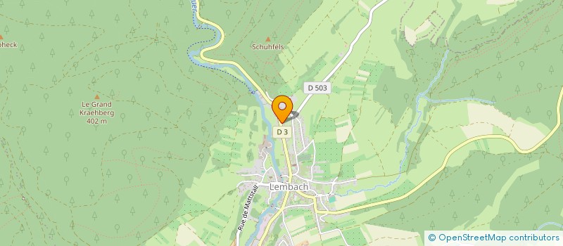 localisation de l'entreprise MADAME ROXANE HAUSSWURTH  LEMBACH