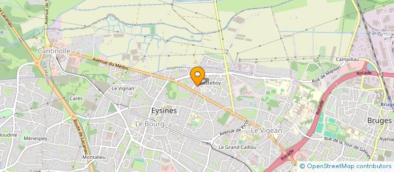 localisation de l'entreprise MADAME ROXANE HOLMIERE-LE ROI  BORDEAUX