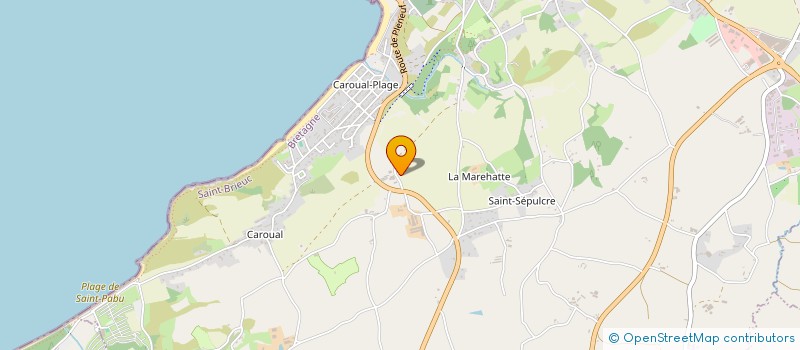 localisation de l'entreprise MADAME ROXANE JACQUIN  ERQUY